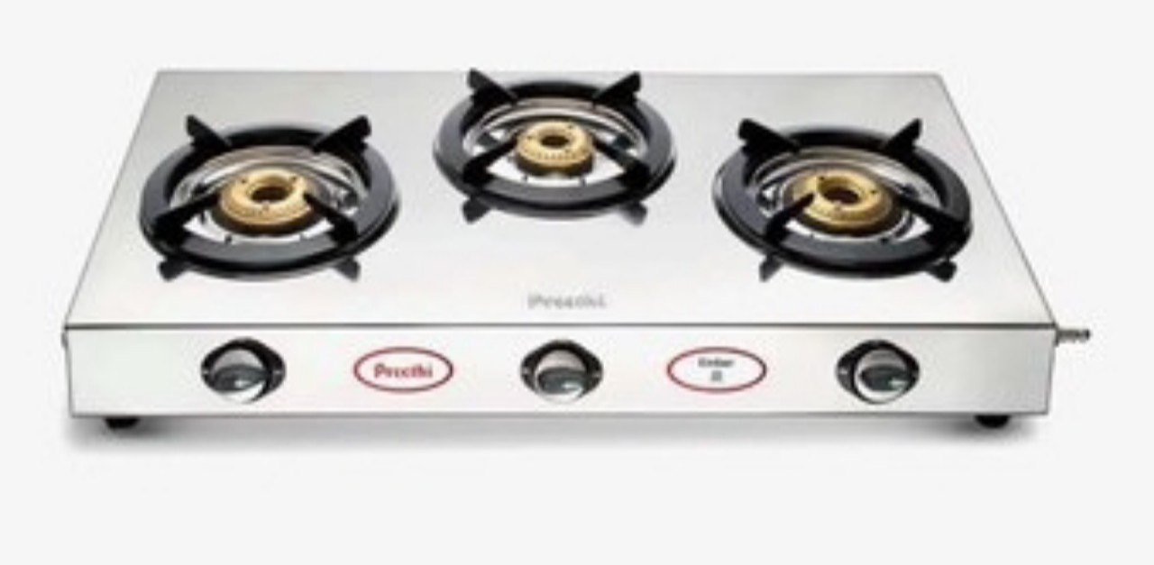 Preethi Ember S.S.3B stove/ப்ரீத்தி எம்பேர்  S.S.3B Stove